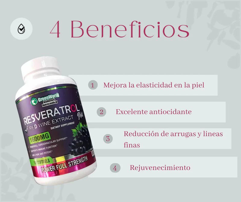 Resveratrol 100 capsulas